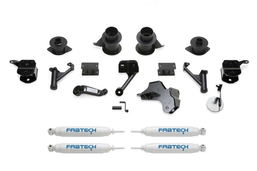 Fabtech K3173 Lift System Basic w/Shocks 5 in. Lift w/Performance Basic Lift System w/Shocks