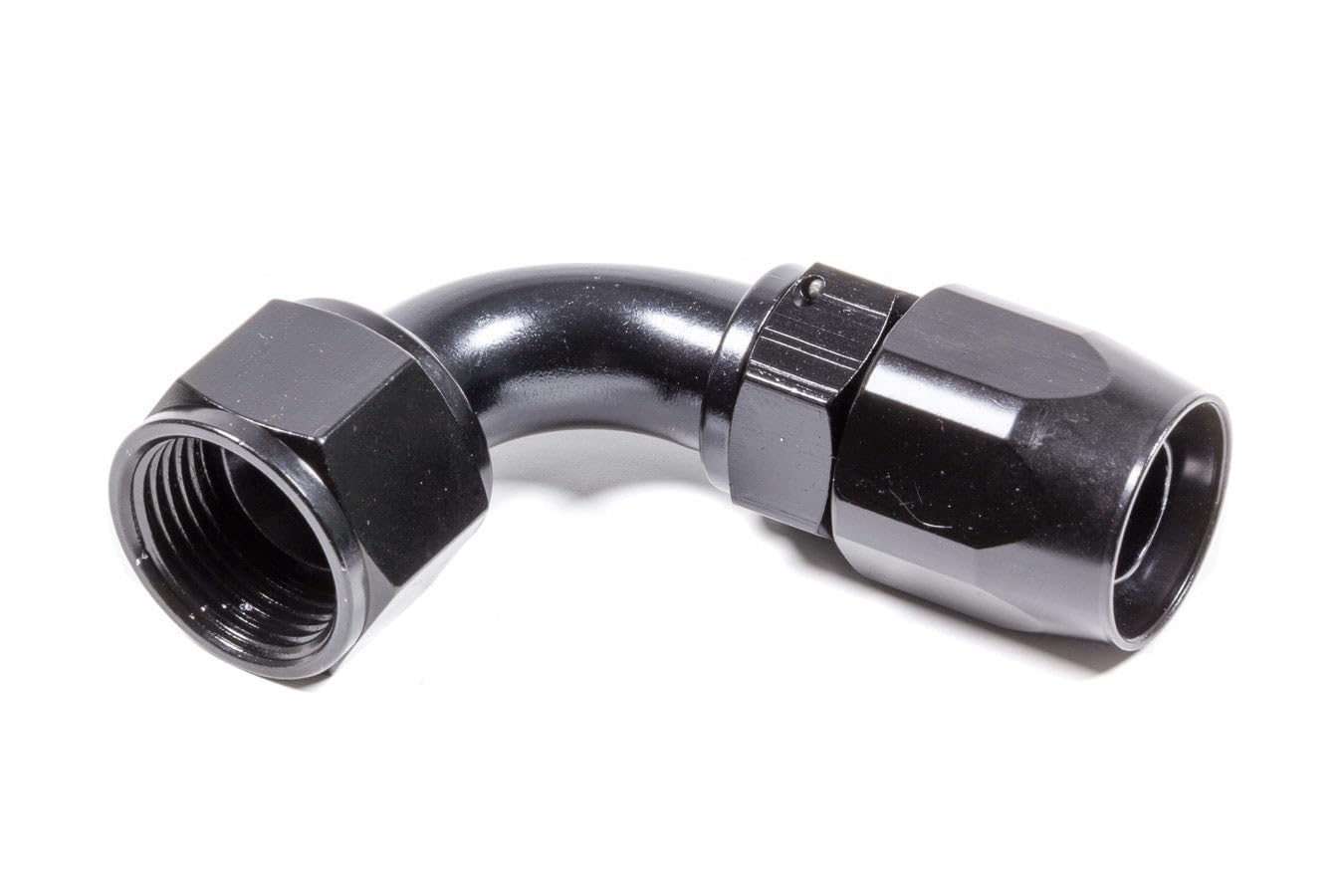 3000 Series Fragola 90 Degree Bent Tube Hose End, -16 A-N - Black