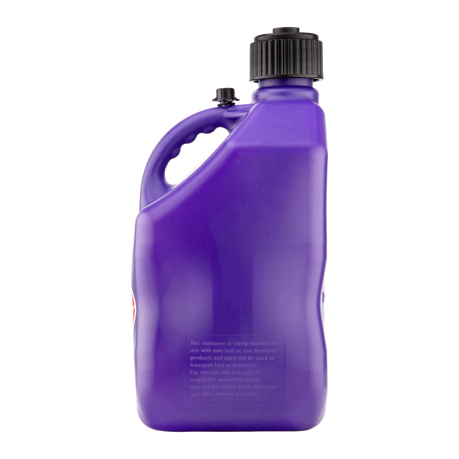 5.5 Gallon VP Racing Motorsport Racing Jug with Contoured Handle, Multipurpose Cap and Rubber Gaskets, Translucent Purple (1 Pack)