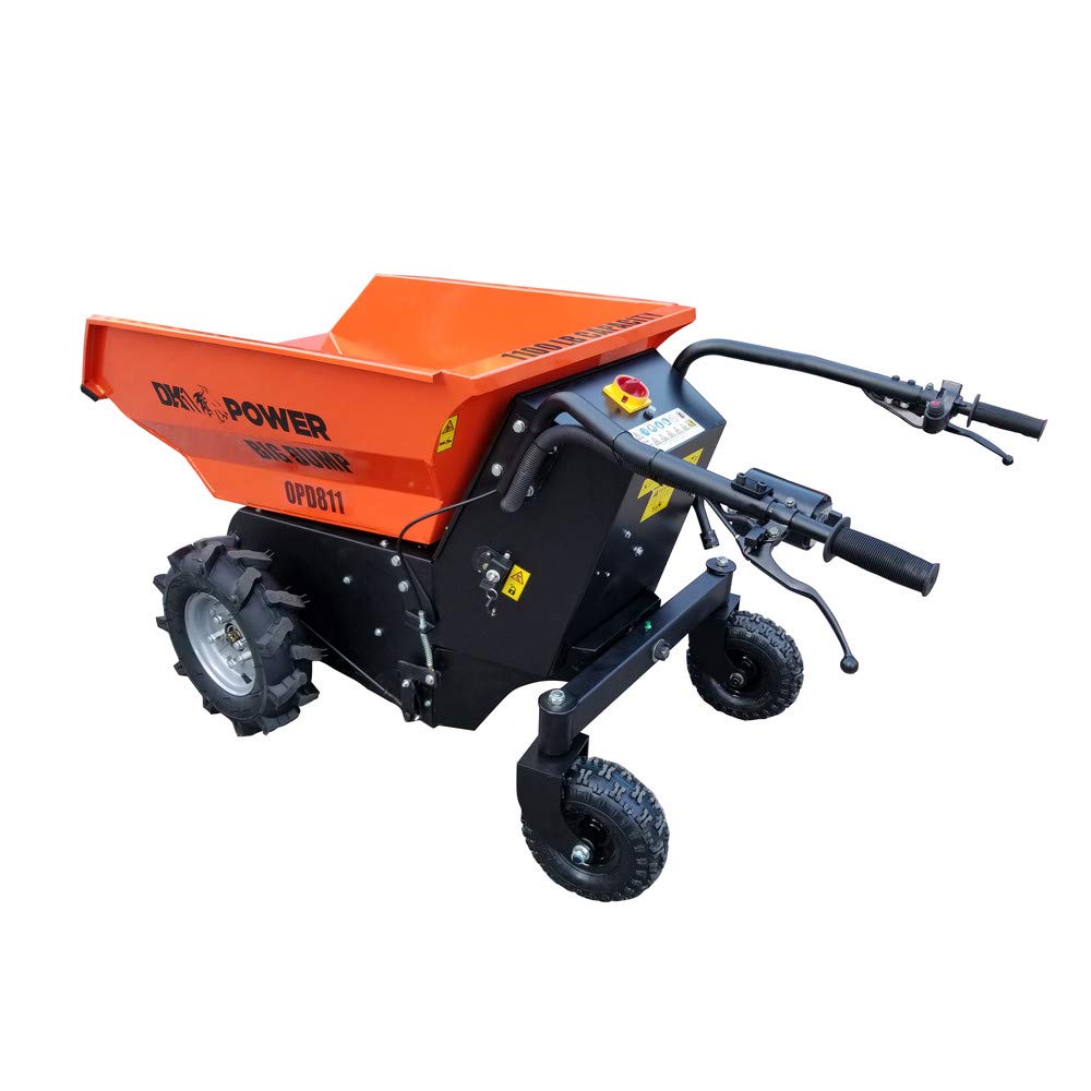 48V DK2 Electric Hydraulic Dump Cart 1,100 lb
