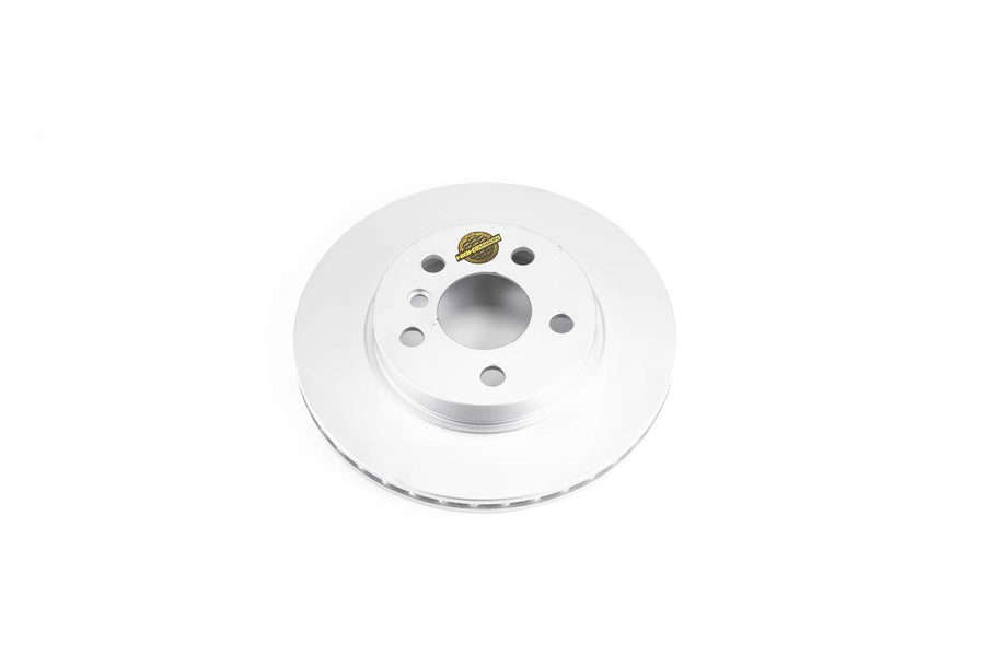 Evolution Coated Power Stop EBR1659EVC Front High Carbon Brake Rotor For BMW i3 2014-2021, BMW i3s 2018-2021 [Model Specific]