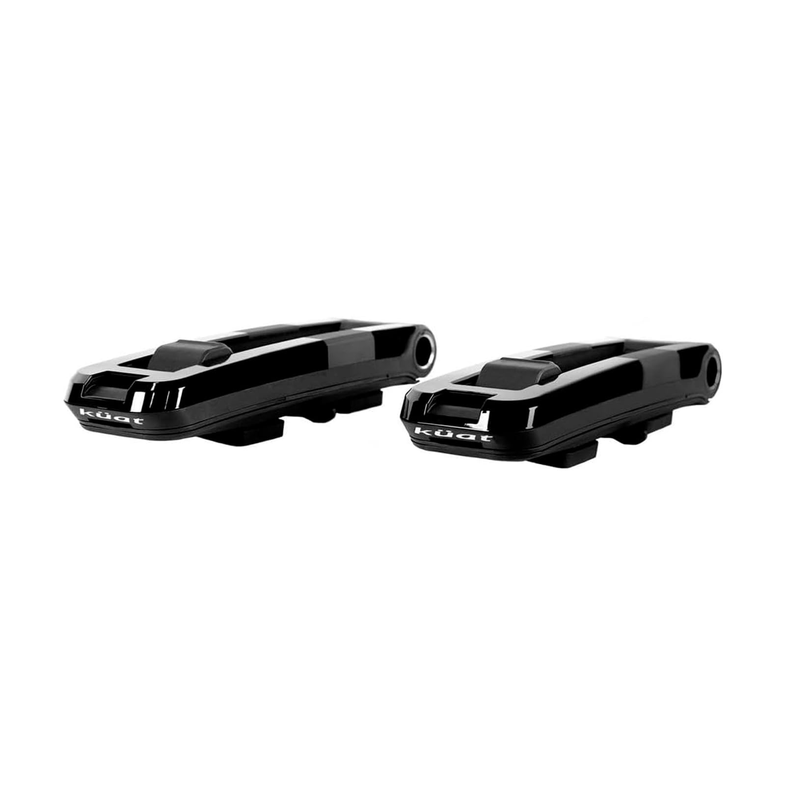 Folding J-Style KUAT Class 4 V2 Kayak Hauling Rack | Durable Rubber-Protected Universal Car SUV Rooftop Crossbar Mounted Boat Transportation System - Black