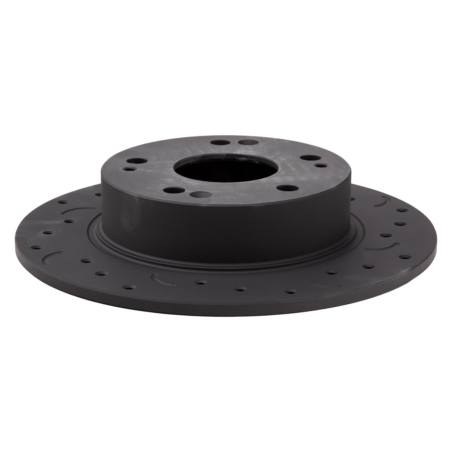 Hawk Performance Talon Cross-Drilled and Slotted Solid Rotor, 10.23 in. Diameter, 1.92 in. Height