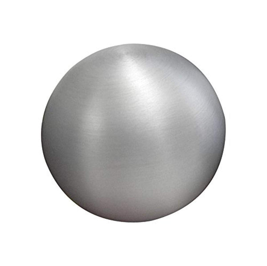 3/8"-24 Thread Lokar (SK-6912) 2" Solid Round Billet Satin Finish Shift Knob