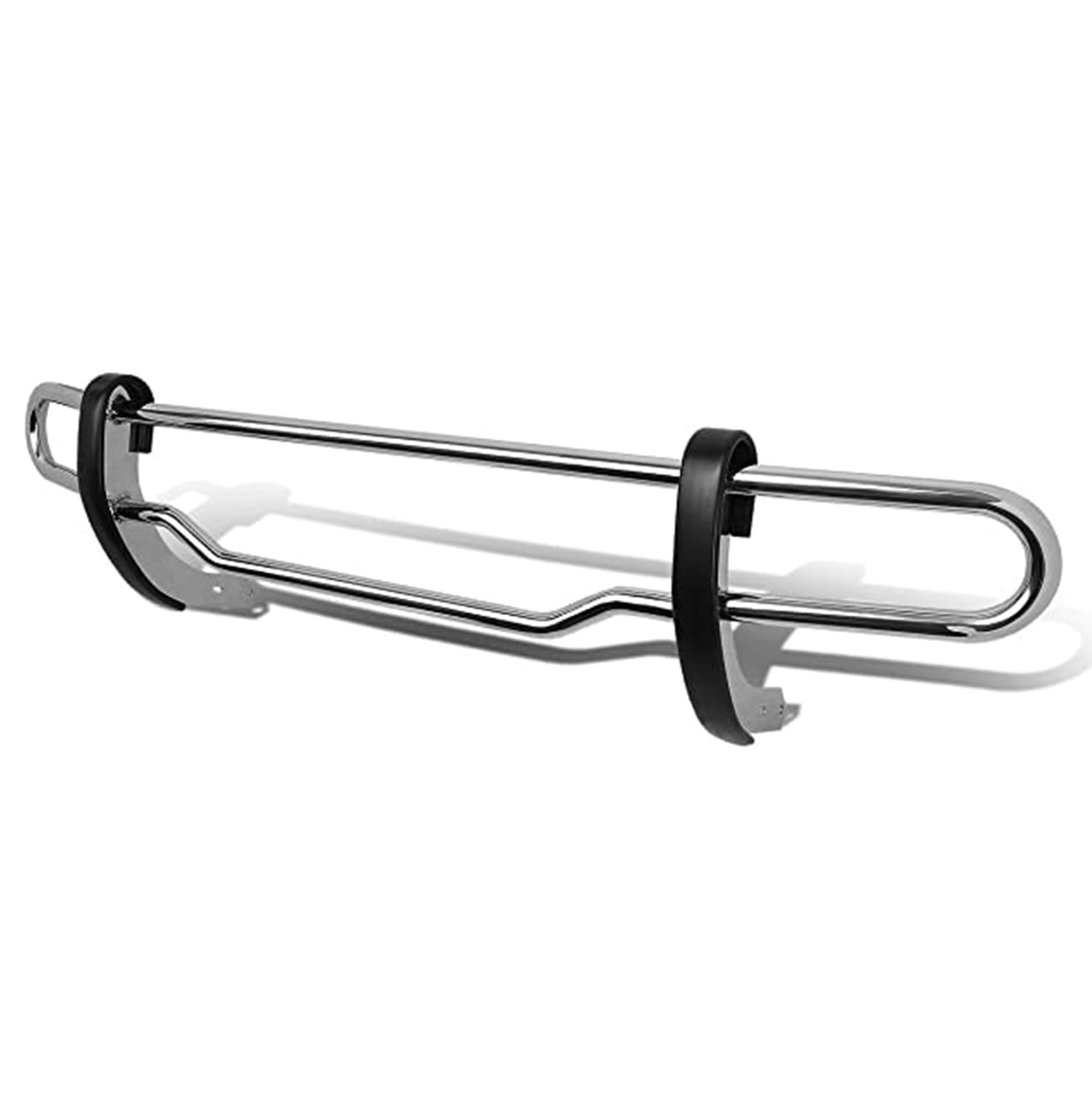Rear Bumper Guard Black Horse Double Tube Stainless Steel Compatible with 2014-2016 Nissan Rogue-8D116703DSS