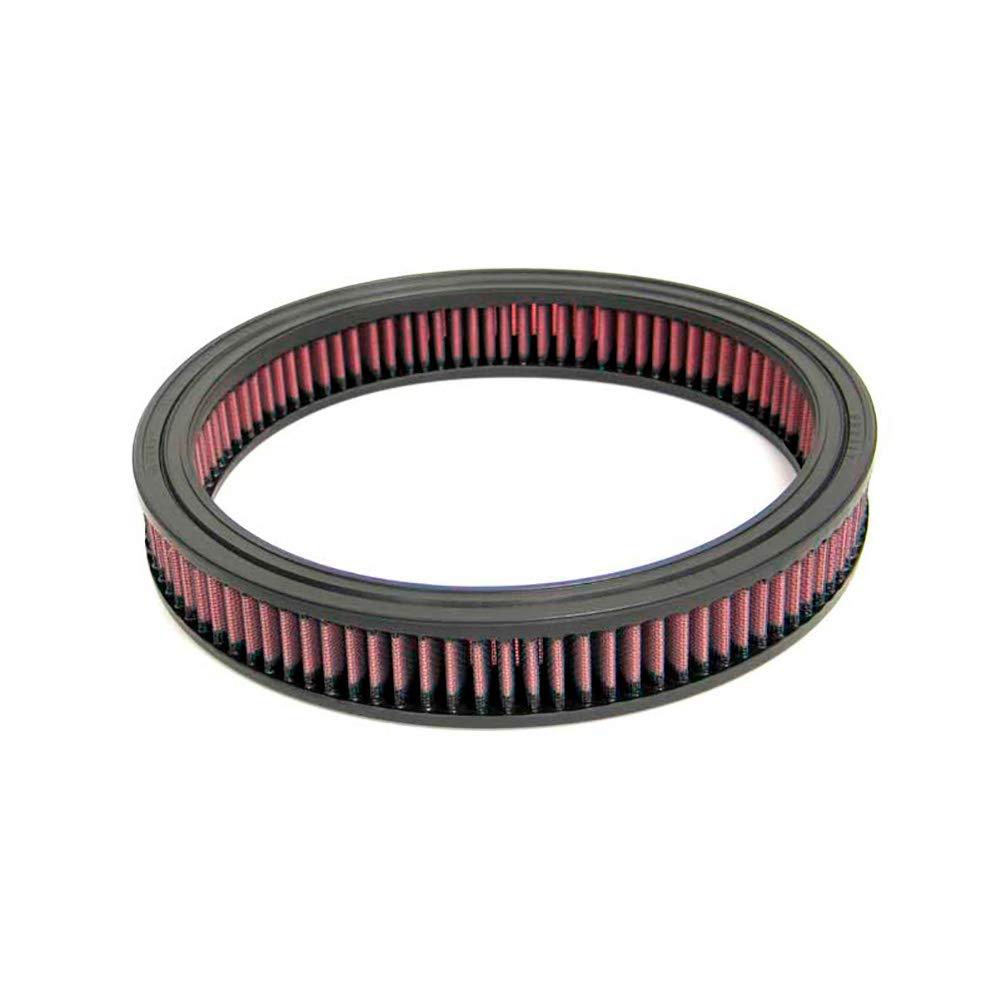 K&N Engine Air Filter: Replacement Car Air Filter, Reusable, Clean Every 75,000 Miles, Washable, Premium: Compatible with Select 1973-1991 FORD/DODGE/MERCURY/LINCOLN Vehicle Models (See Des), E-1290