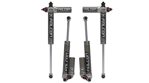 Falcon JK 2DR SP2 3.3 Fast Adjust Piggyback Shock Kit (3–4.5” Lift)