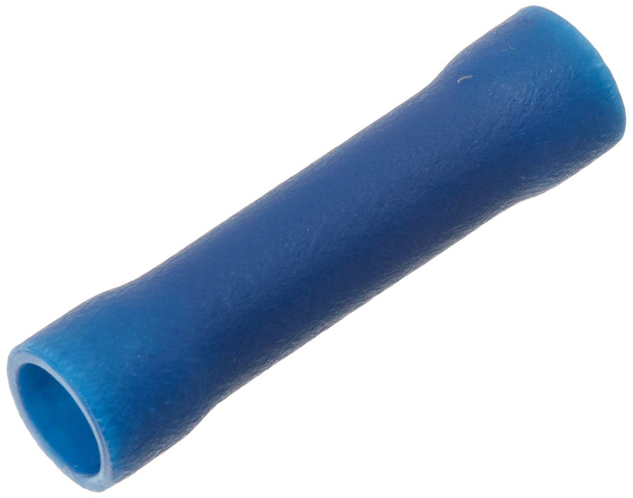 Insulated Sierra International Butt Connectors for 16-14 Gauge Wire (10 Pack), Blue