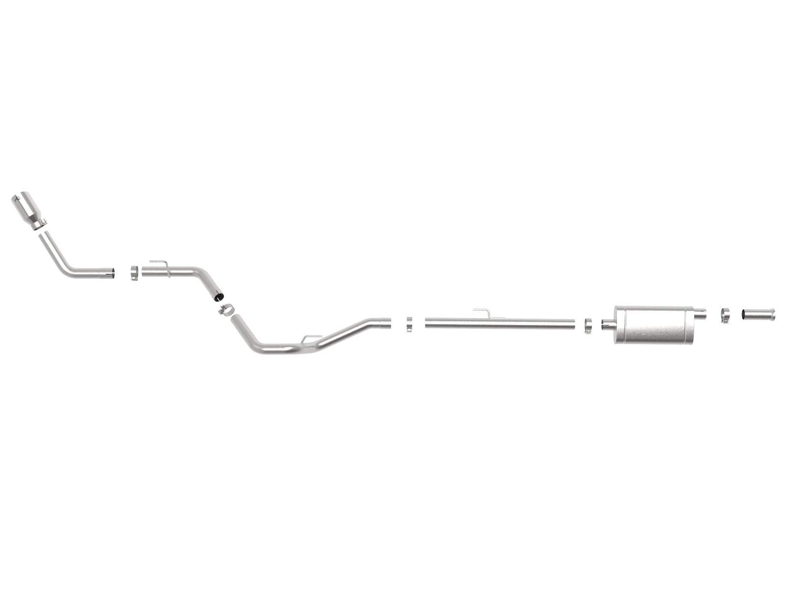 Apollo GT Series aFe Power 49-48089-P Cat-Back Exhaust System