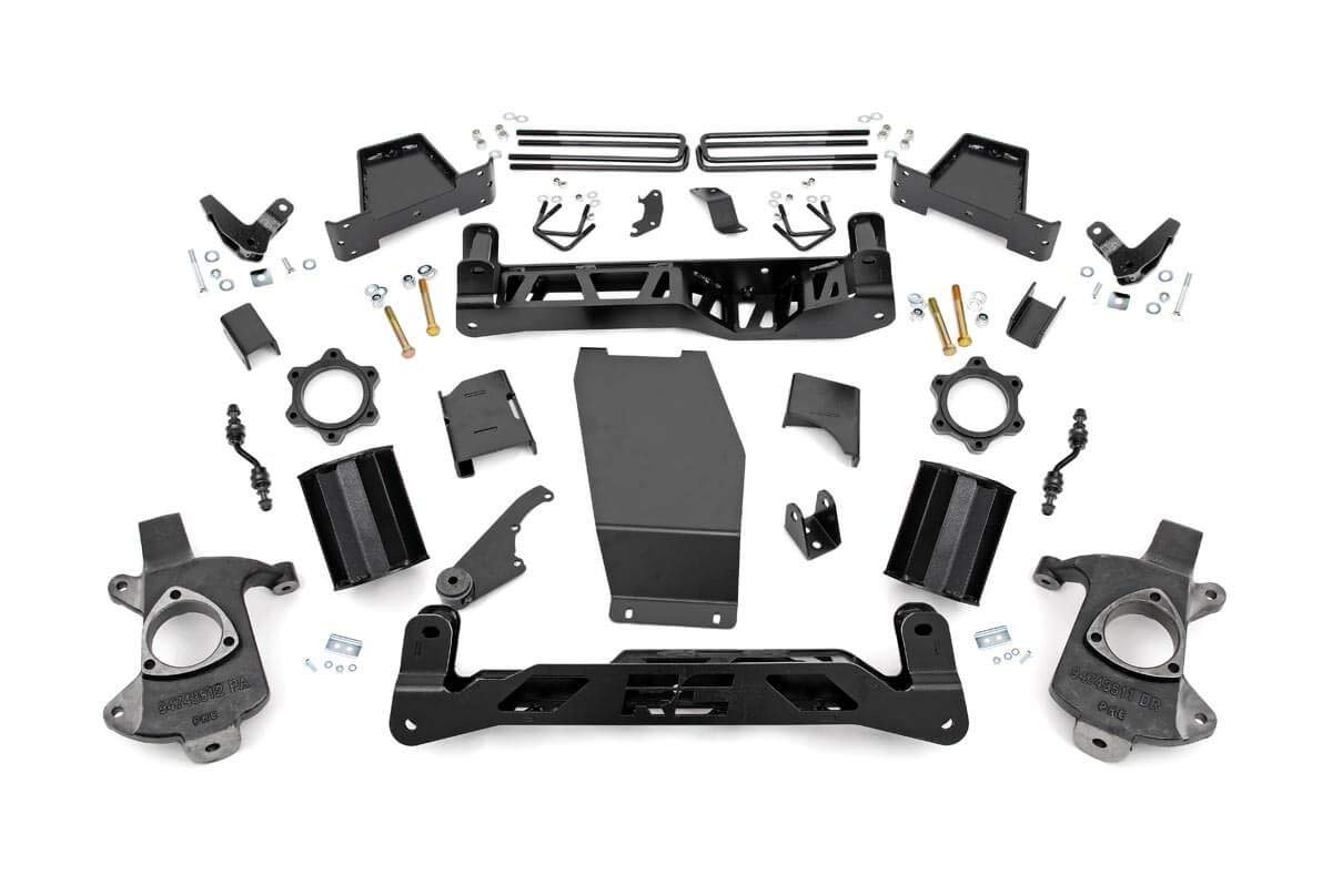 7" Lift Kit Rough Country for 2014-2016 GMC Denali 1500 | Magnetic Ride - 18102