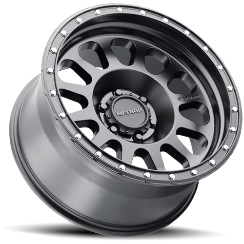 Black Method Race Wheels 315 Wheel with Matte (20 x 9. inches /6 x 5 mm, 0 mm Offset)
