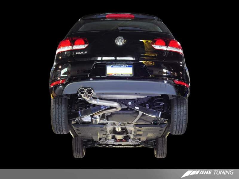 2.5L AWE Tuning Golf/Rabbit Catback Performance Exhaust - 3010-22020