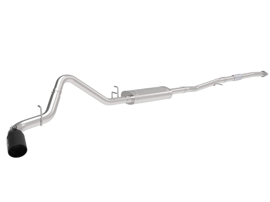 Apollo GT Series aFe Power 49-44108-B 3 IN 409 Stainless Steel Cat-Back Exhaust System w/Black Tip