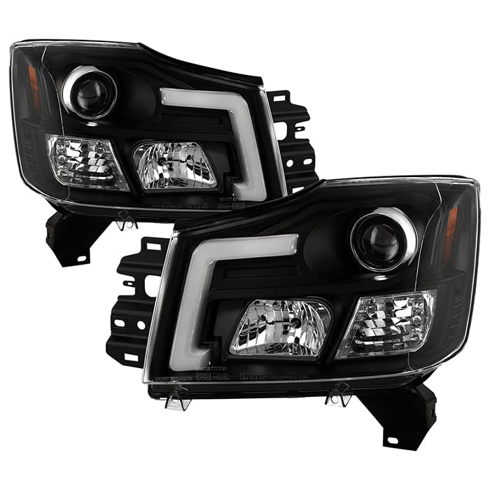 Headlights Spyder Platinum (PRO-YD-NTI04PL-BK)