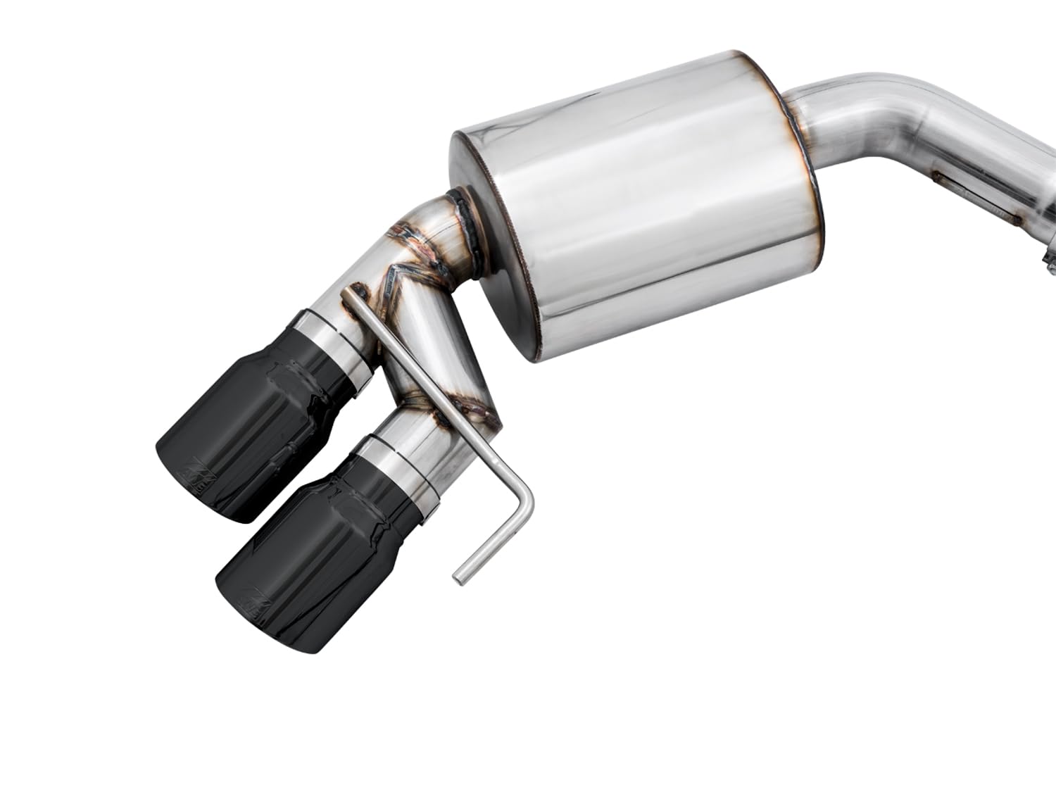 2018+ Ford Mustang GT (S550) AWE Tuning Cat-Back Exhaust - Touring Edition (Quad Diamond Black Tips) - 3015-43106