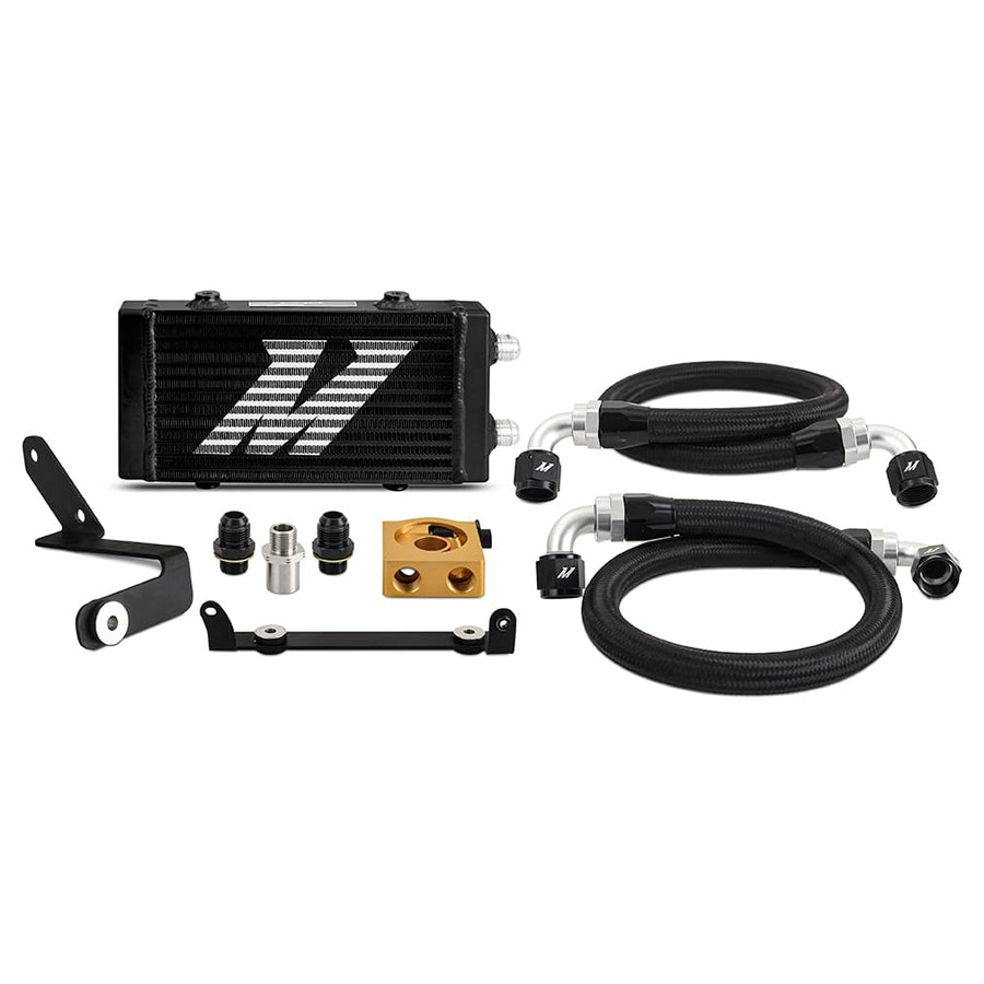 Mishimoto Thermostatic Oil Cooler Kit, Black Cooler