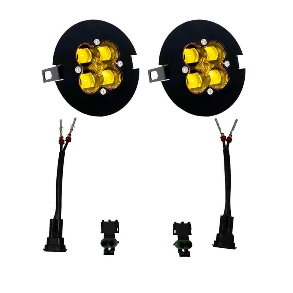 Baja Designs F-150/Tundra/Tacoma Ford Fog Light Kit - Amber