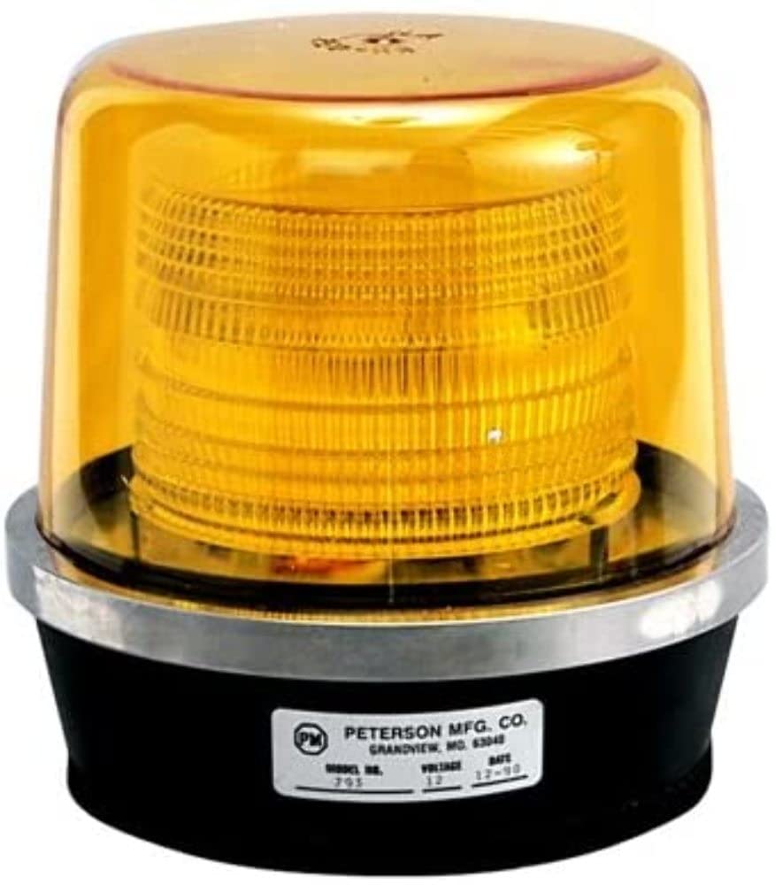 Peterson 793A Manufacturing Strobe Light (Bacon 17-Joule Quad-Flesh 8.75"X8.25" Mv), 1 Pack