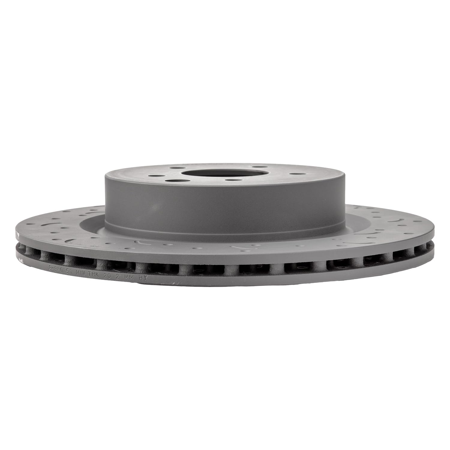 Hawk Performance Cross-Drilled and Slotted HTC4906 Talon Rotors