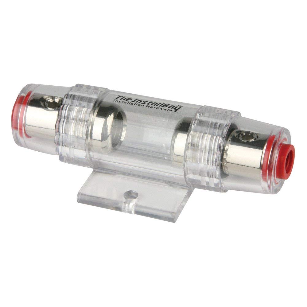 Adjustable Fuse Holder Install Bay AGU Nickel Plated - Package of 10