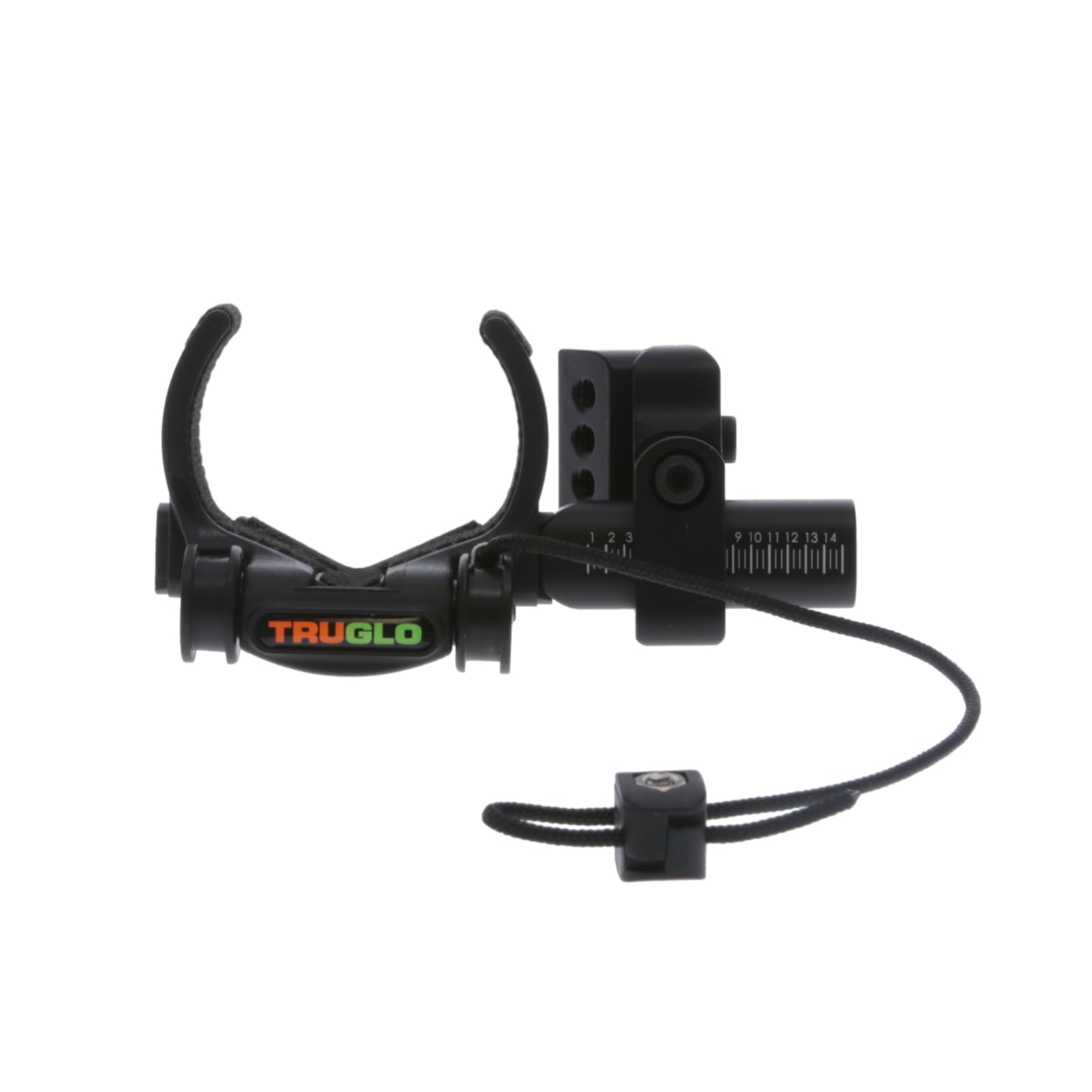 Carbon Hybrid TRUGLO Drop-Away Cable-Driven Archery Black Arrow Rest - Fits Left & Right-Handed Bows - Great for Target Shooting, 3D & Hunting