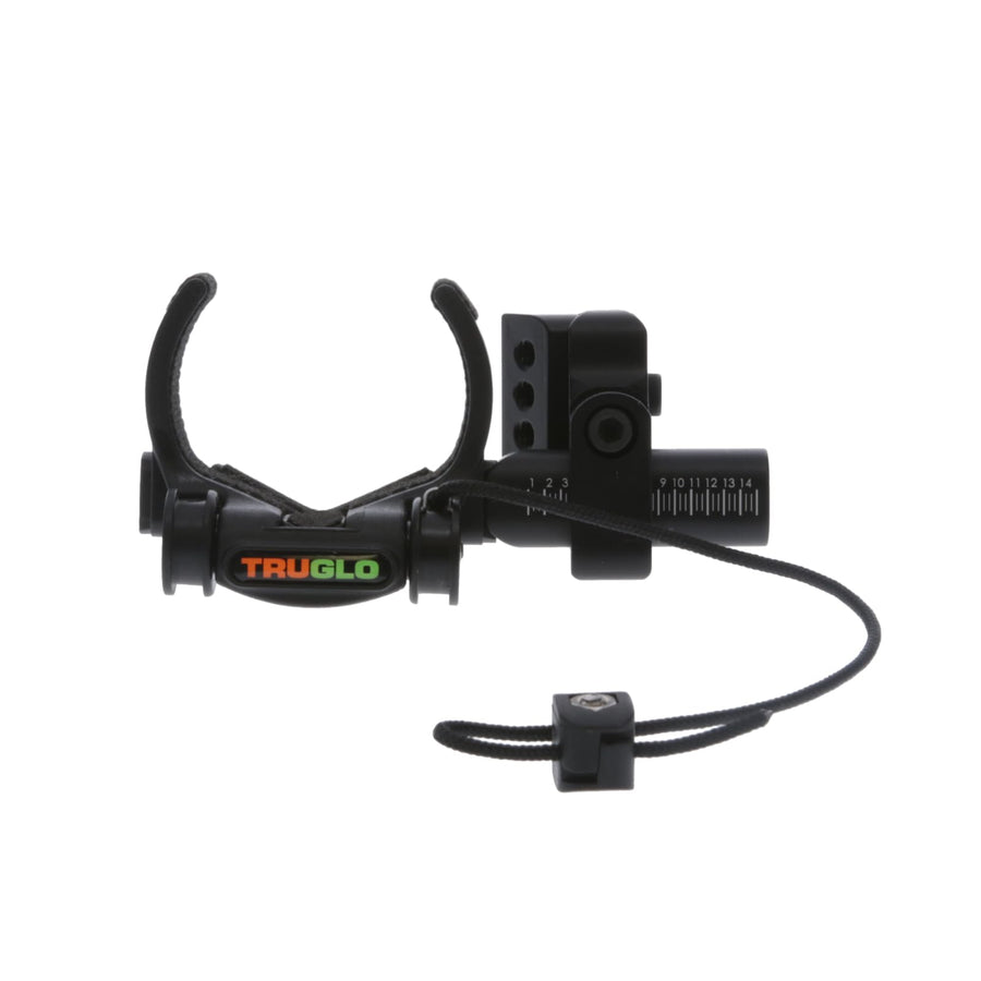 Carbon Hybrid TRUGLO Drop-Away Cable-Driven Archery Black Arrow Rest - Fits Left & Right-Handed Bows - Great for Target Shooting, 3D & Hunting