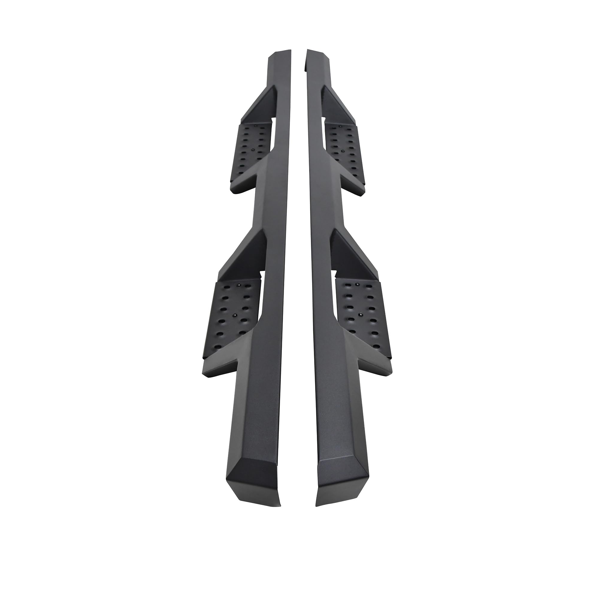 HDX Drop Nerf Bars Westin fits 2019-2025 Silverado Sierra 1500 (Exc Silverado LD Sierra 1500 Limited) 2020-2025 Silverado Sierra 2500 3500 Double Cab Textured Black Pair