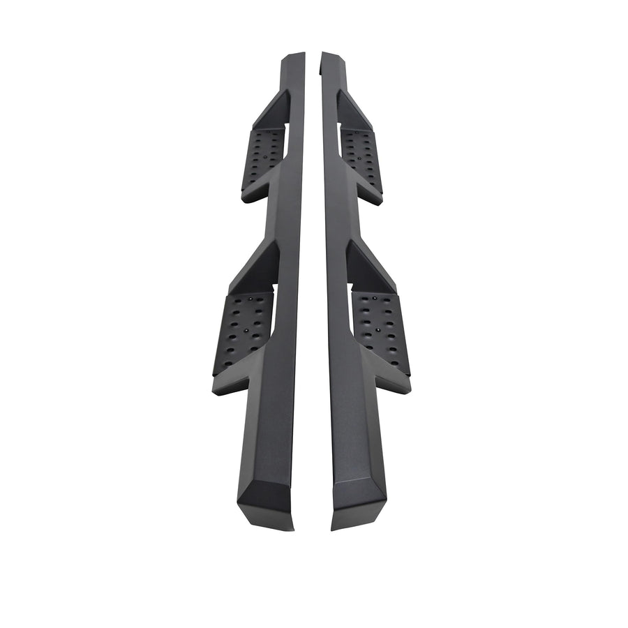 HDX Drop Nerf Bars Westin fits 2019-2025 Silverado Sierra 1500 (Exc Silverado LD Sierra 1500 Limited) 2020-2025 Silverado Sierra 2500 3500 Double Cab Textured Black Pair