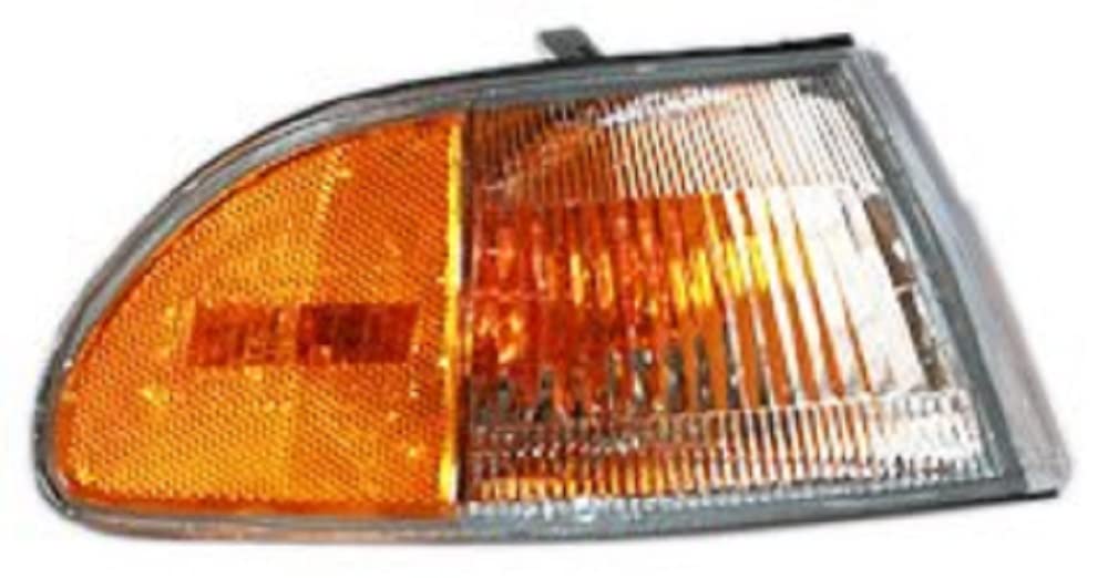 Right Turn Signal / Side Marker Light Assembly TYC Compatible with 1992-1995 Honda Civic