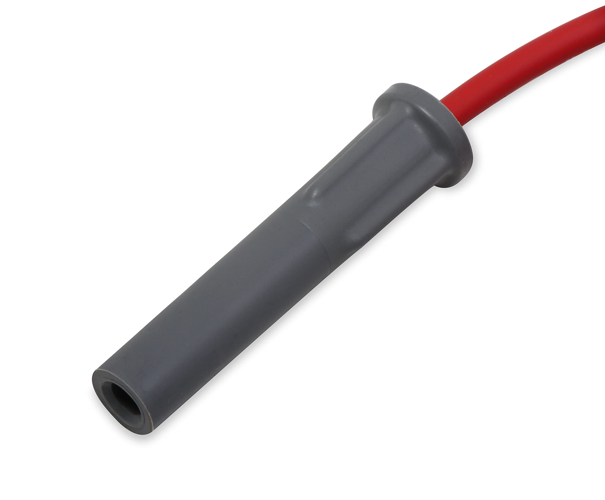 LS Spark Plug Wire Set Holley EFI 561-112 - Cut to Fit - Red with Gray 135 Degree Boots