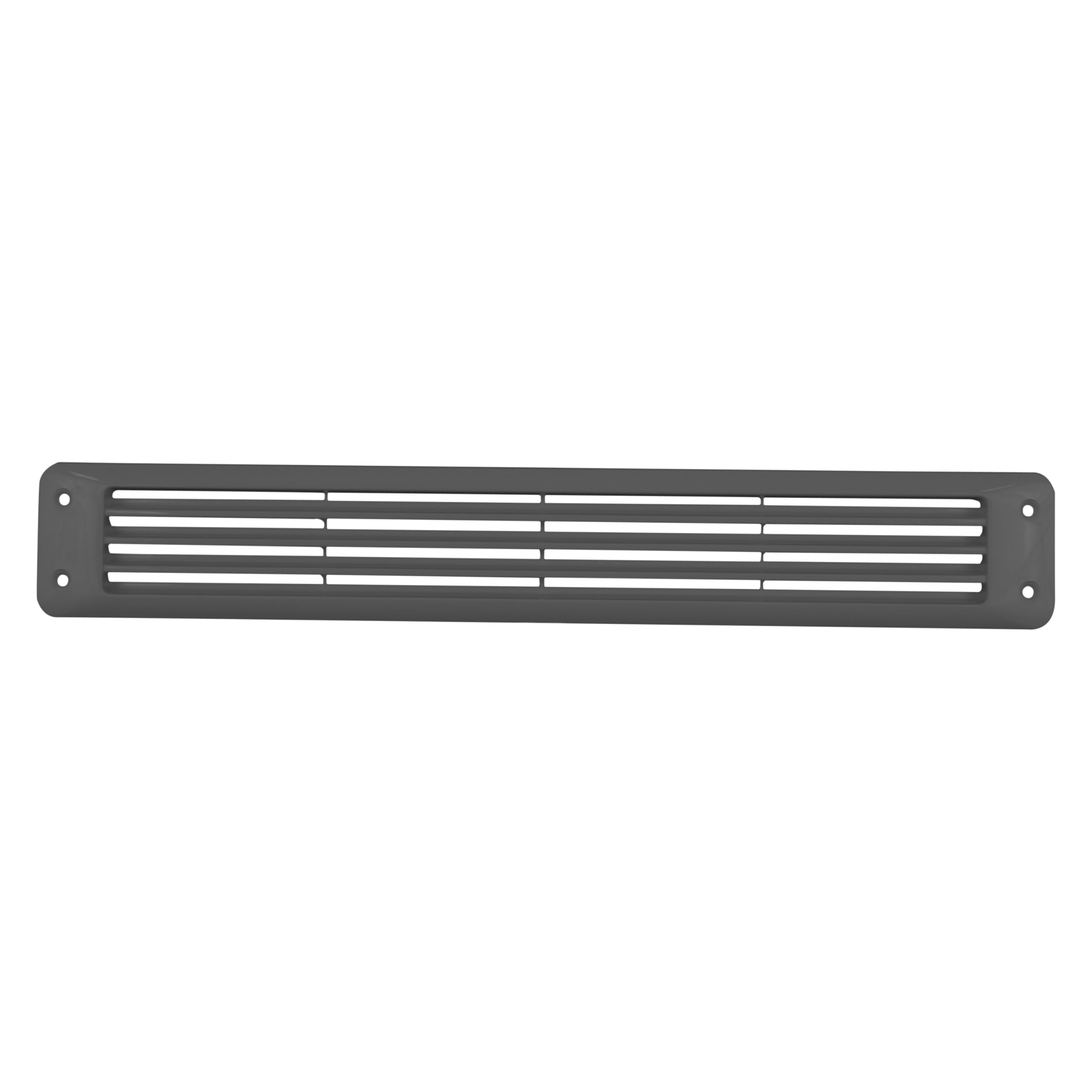 Flush Louvered MotorGuide 14231 Vent-black