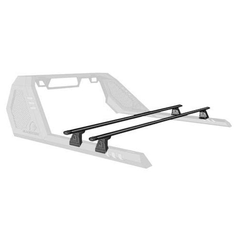 Vigor Cross Bar - Black Horse - Black Aluminum - Compatible with 2014 2021 Sierra Silverado 1500/2500 HD / 3500 HD - 2015 2021 Ford F-150-2015 2021 Ram 1500/2500 / 3500