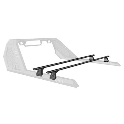 Vigor Cross Bar - Black Horse - Black Aluminum - Compatible with 2014 2021 Sierra Silverado 1500/2500 HD / 3500 HD - 2015 2021 Ford F-150-2015 2021 Ram 1500/2500 / 3500