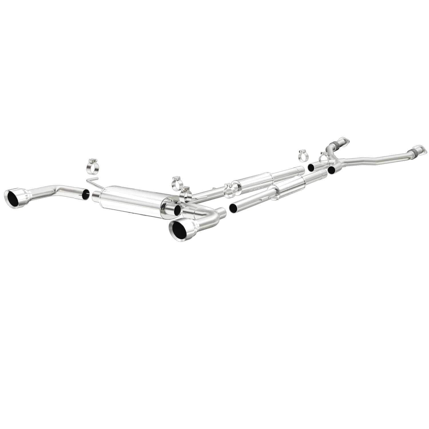 Cat-Back MagnaFlow Performance Exhaust System 15310: Street Series, Compatible with 2014-2024 Infiniti Q50