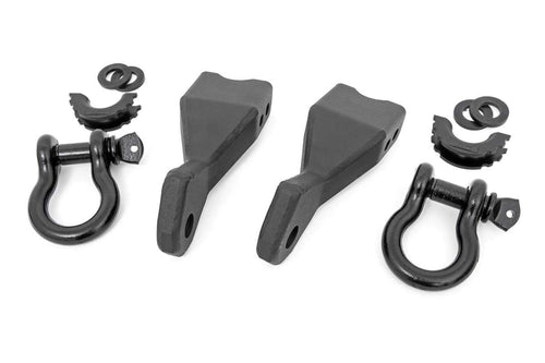 Rough Country Shackle Mount Kit Tow Hook for 19-22 Chevy Silverado 1500 - RS155