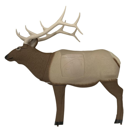 Glen Del GlenDEL Half-Scale Elk 3D Archery Target (G76000),Brown