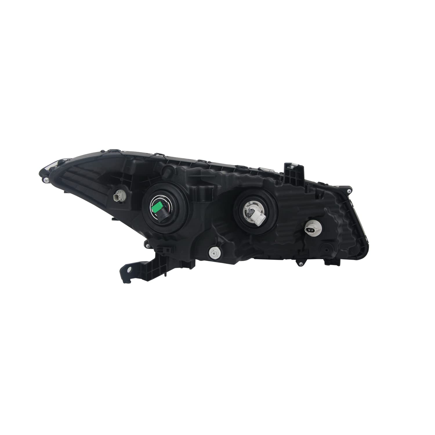 Left TYC Headlight Assembly Compatible with 2011-2012 Honda Accord