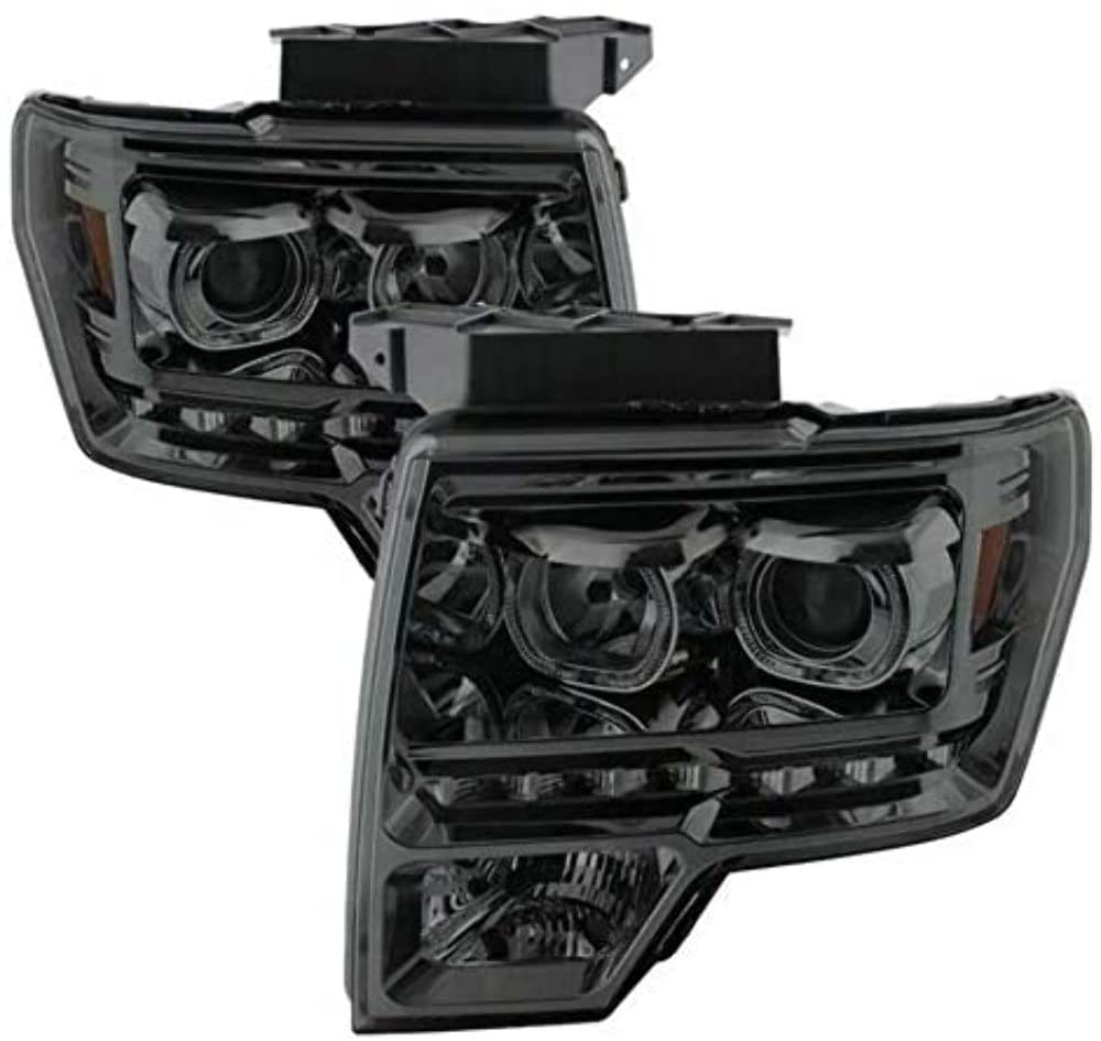 Ford Xtune PRO-JH-FF15009-CFB-SM LED Halo Projector Headlight