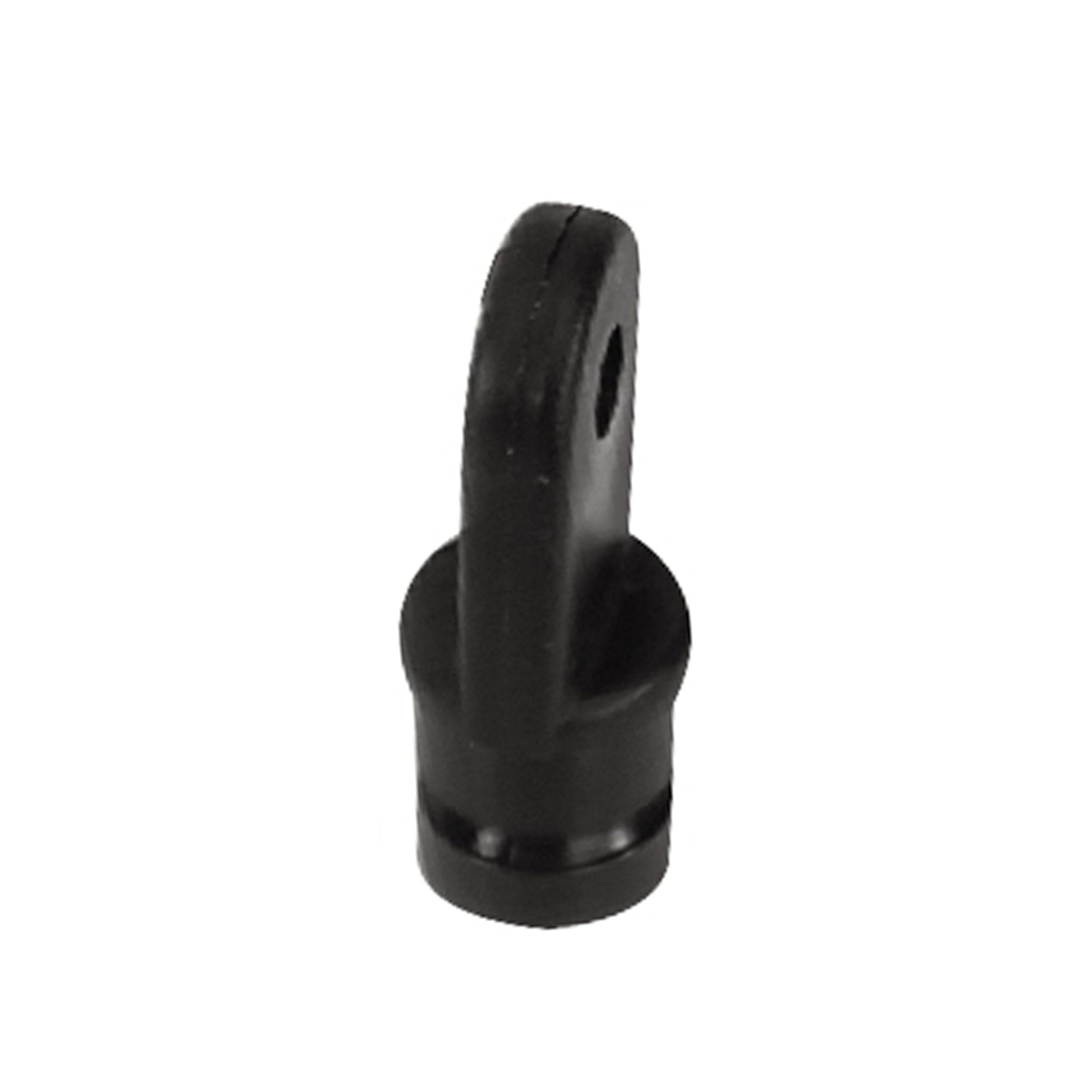 Nylon 7/8" Inside Eye Top Fitting Whitecap - Black