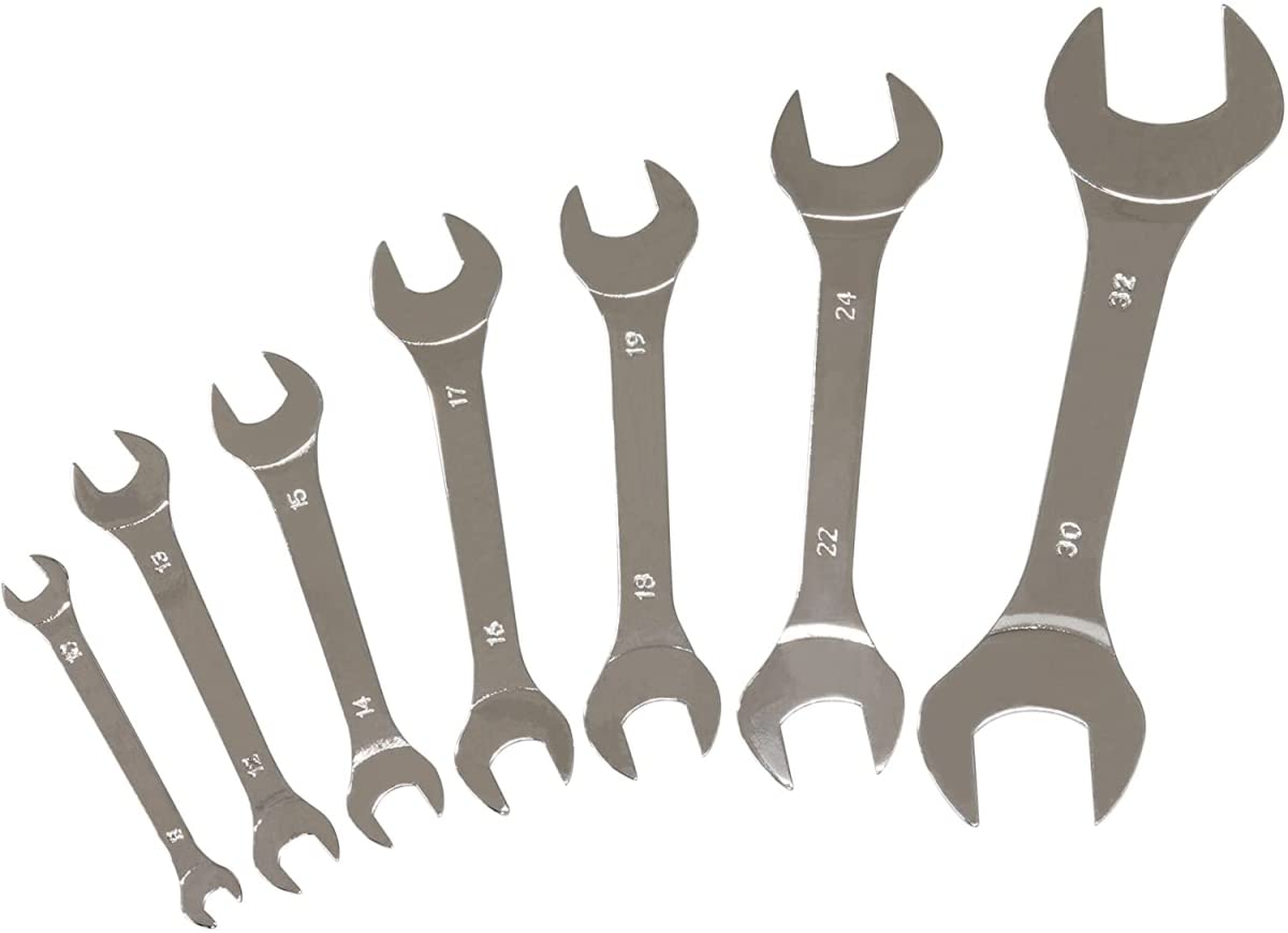 W30684 PERFORM TOOL Super Thin Met Wrench Set - 7 Piece