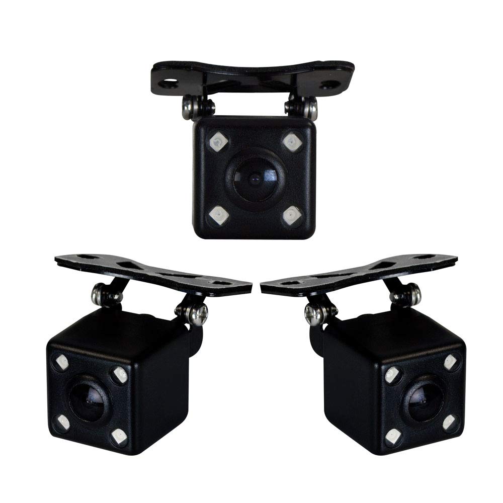 iBeam Universal TE-SSIR Small Square Backup Camera with Nightvision
