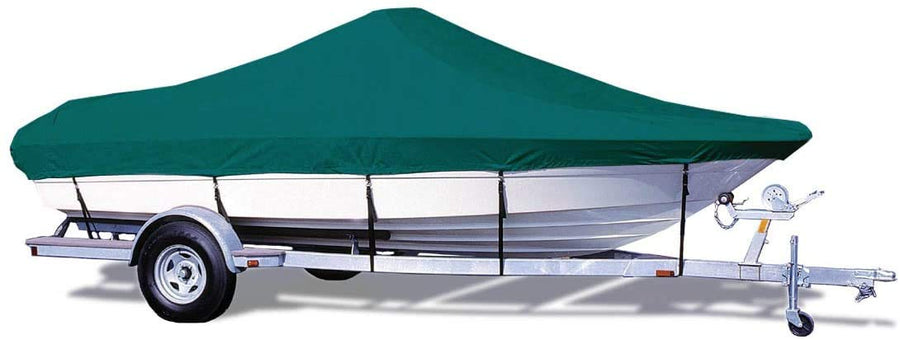 Taylor Made Products Semi-Custom Trailerite Boat Cover for Bay Boats with Outboard Motor, Multiple Sizes and Colors