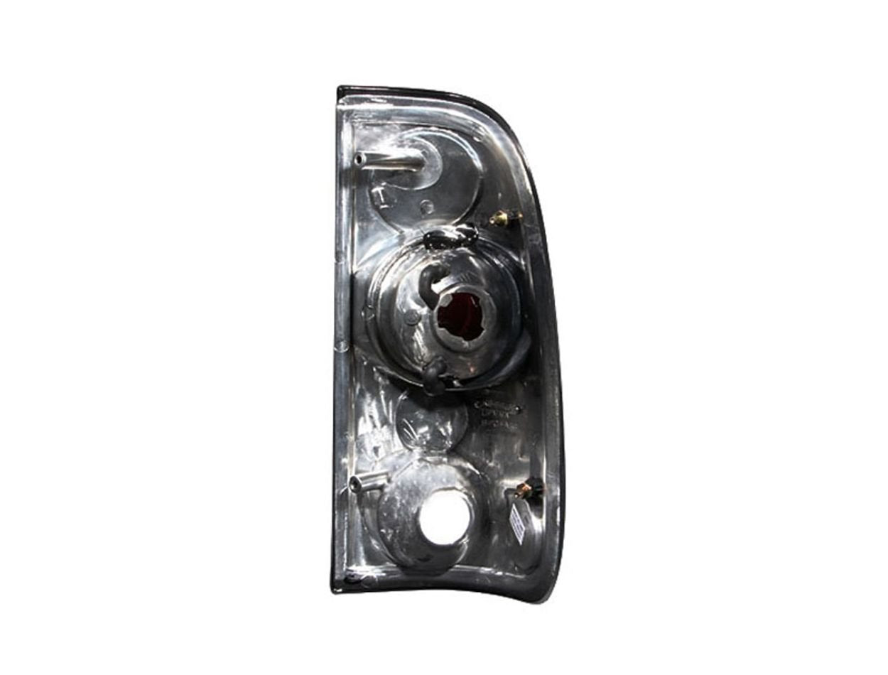 Black Euro Tail Light Set-Clear Lens ANZO USA 211065
