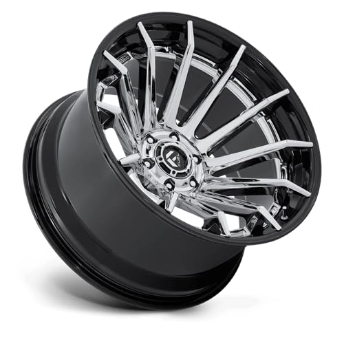 FUEL OFF-ROAD FC403 20X9 BURN 6X5.5 5.04 1mm CHROME WITH GLOSS BLACK LIP - FC403PB20906801