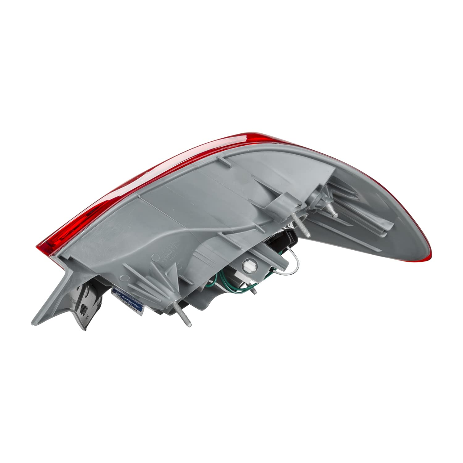 Right TYC Tail Light Assembly Compatible with 2009-2010 Toyota Corolla