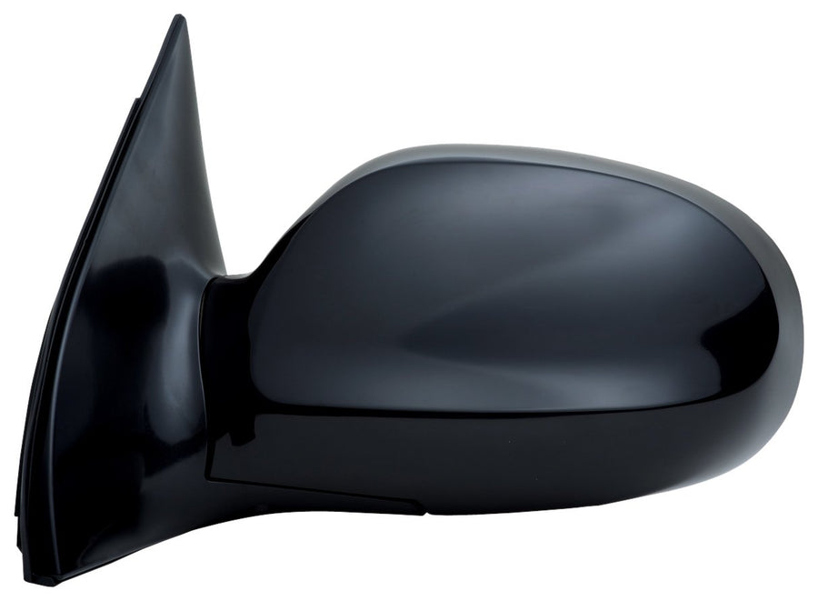 Driver Side Fit Mirror for Kia Sedona LX Model, Black, PTM, Foldaway, Power