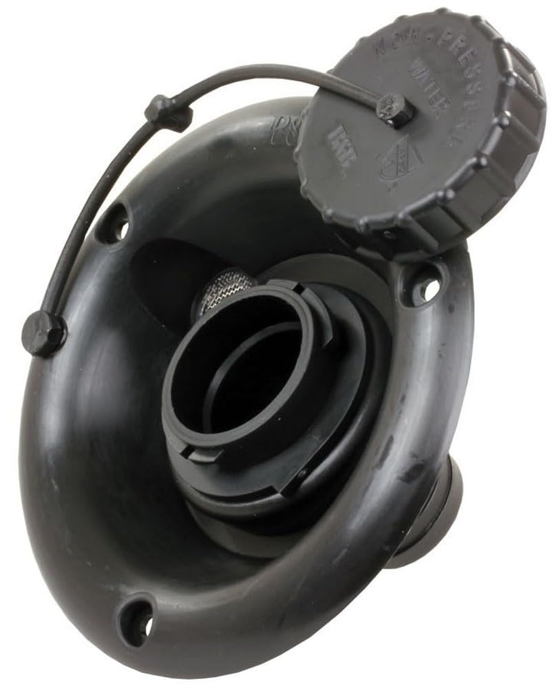 Gravity Water Fill Dish B&B Molders, 94248 – Black, UV-Stable Acrylonitrile Construction with Vent Connection, OEM Replacement – Made in USA