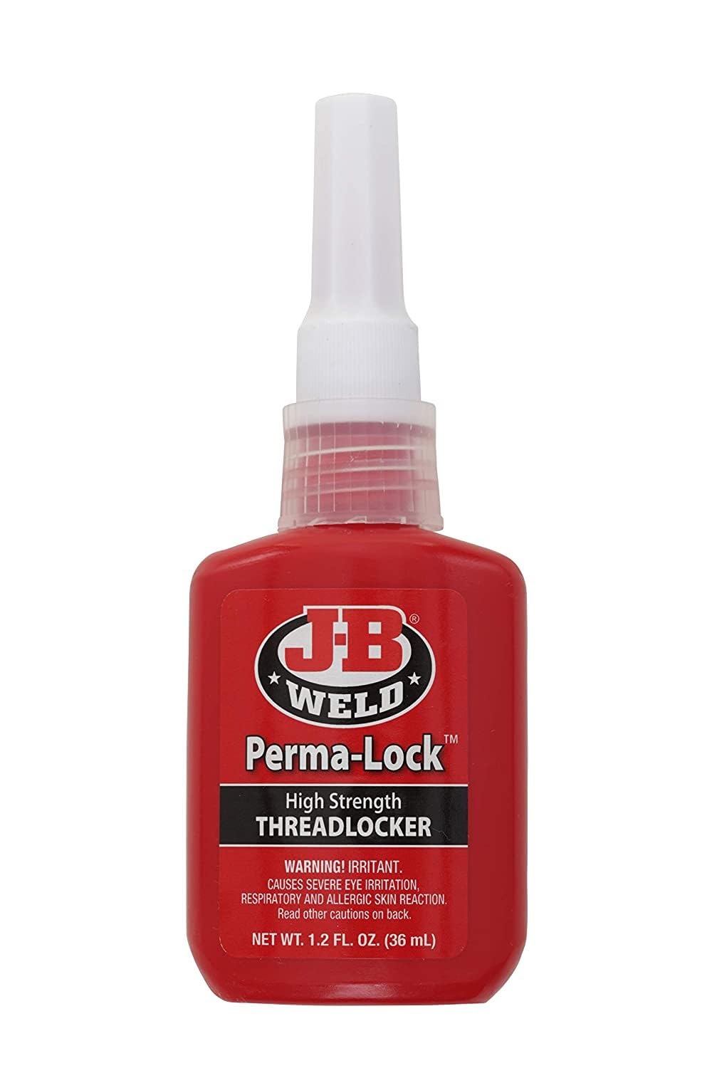 J-B Weld Perma-Lock High Strength Threadlocker - Red - 36 ml