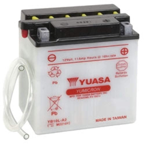 Yuasa YB10L-A2 YUAM2210Y Battery, multi-colored