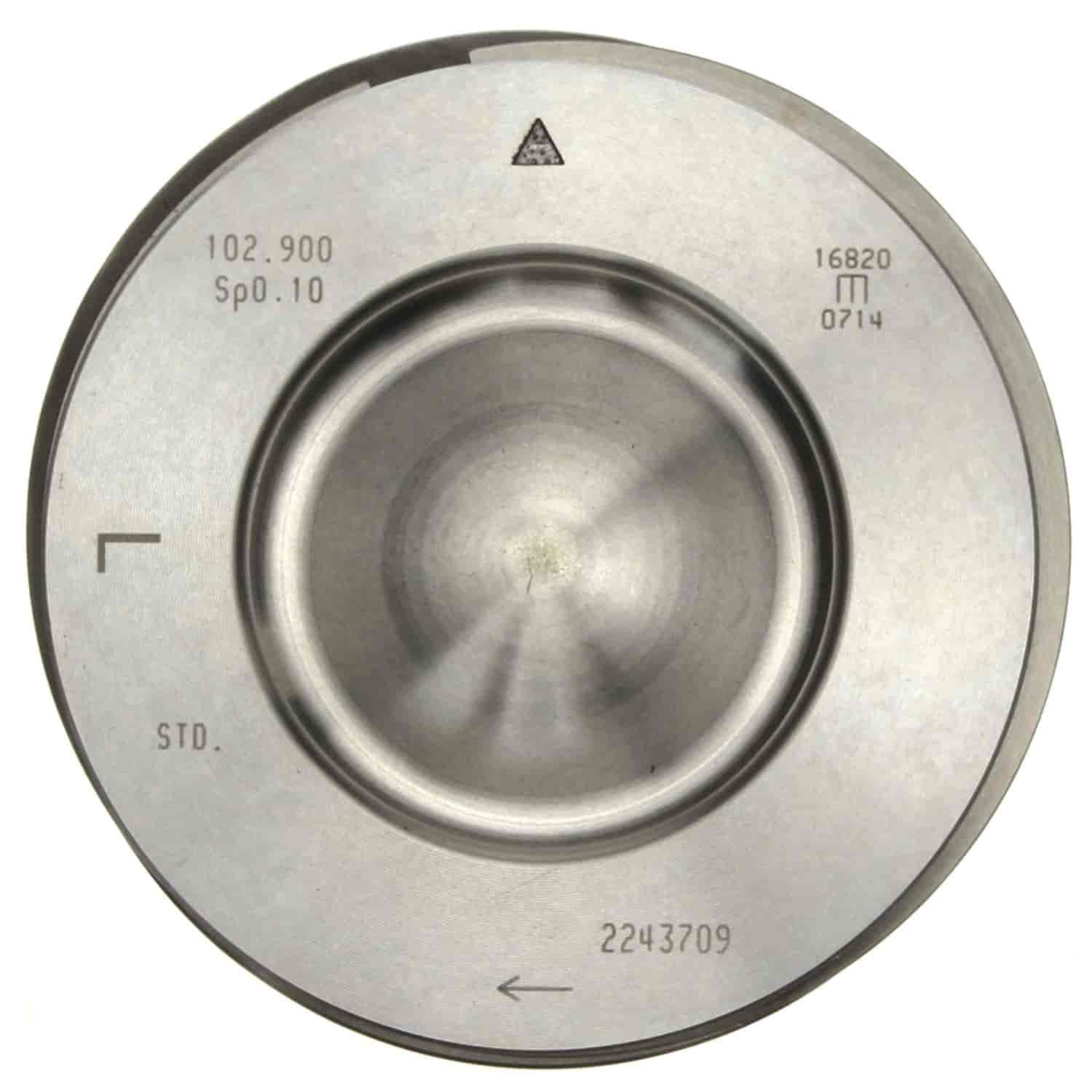 Mahle 6.6L Duramax OE GM Piston With Rings Set .020 Left Bank Only (Set of 4) 06-09 LMM LBZ Vin 26D